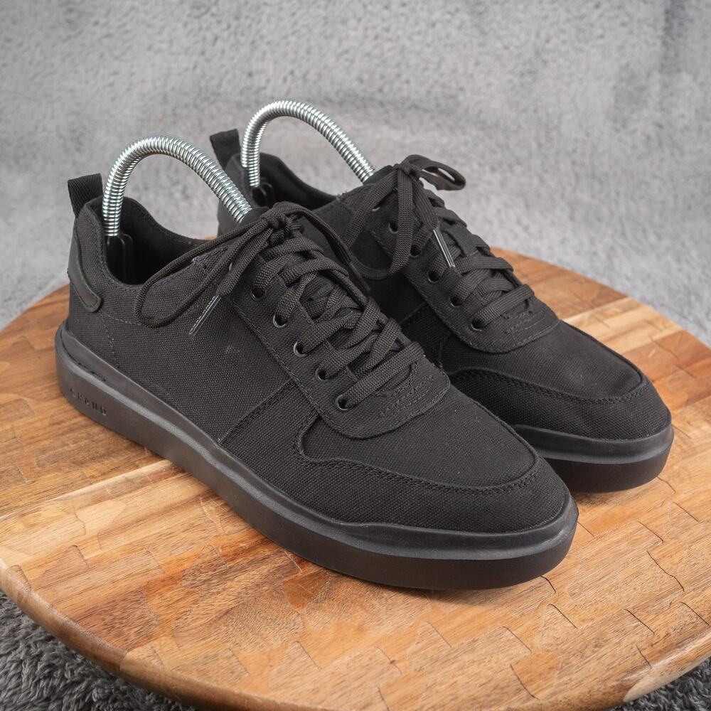 Cole Haan Black Canvas Athletic Sneakers